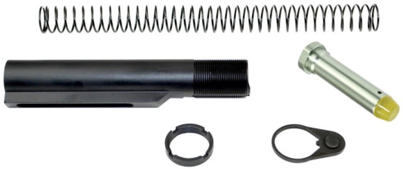 Presma AR15 Mil-Spec Buffer Tube Kit UB-AS5P02 Color: Black