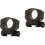 Burris 420181 Xtreme Tactical Scope Ring Set Picatinny/Weaver High 1" Tube Matte Black Aluminum