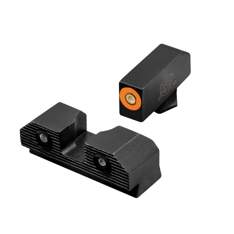 XS Sights R3D 2.0 Night Sight Set - Front/Rear Green/Green Advanced Illumination for Tactical Sho