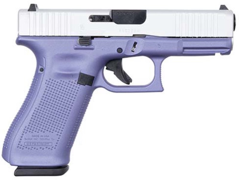 Glock G45 Orchid Satin Aluminum 9mm Pistol