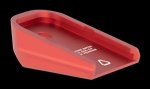 Strike Industries GALBPRED Aluminum Magazine Base Plate, Red Glock 17-38