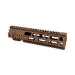 AT3 Tactical AR-15 Pro Quad Rail Free Float Handguard Burnt Bronze 9in
