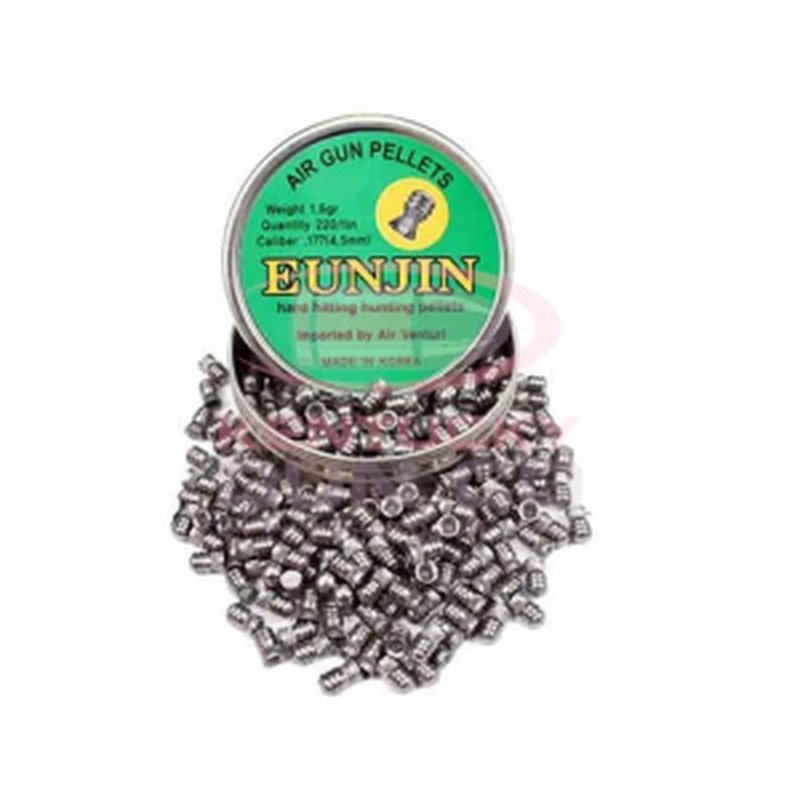 Eun Jin .177 Cal 16.1 Grains Round Nose Pellets 220ct