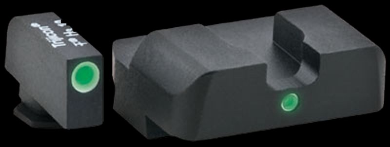 Ameriglo i-Dot Tritium Glock Sights 10/45 White Outline
