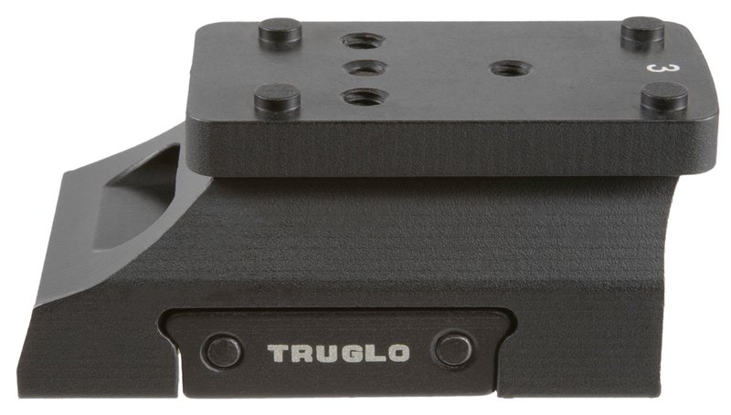 TruGlo AR Aluminum Universal Micro Red-Dot Sight Riser, Black - TG8977B