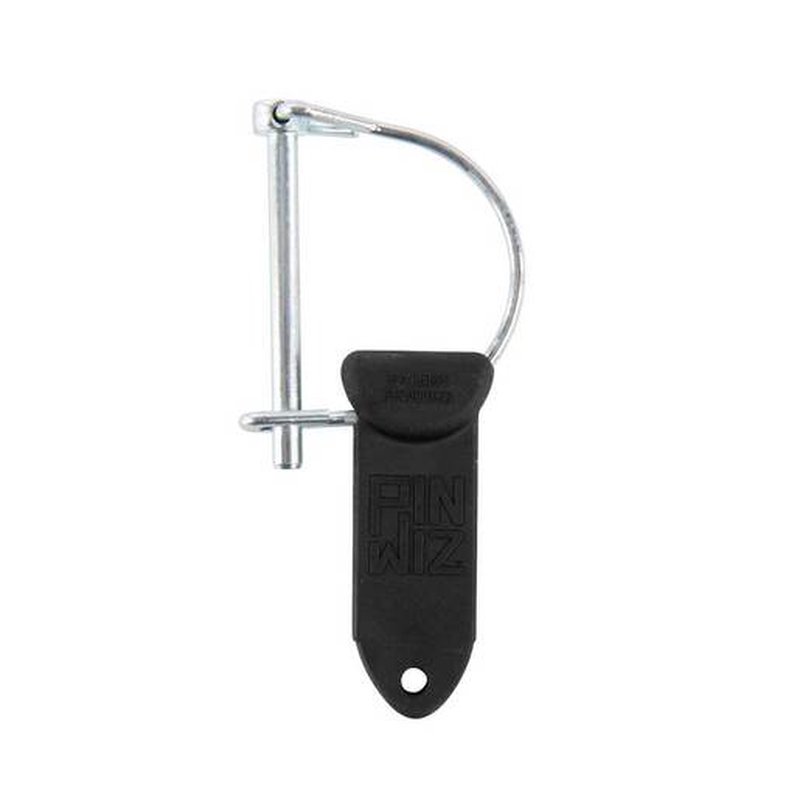 Pin Wiz 2 inch D-Pin Black Zinc Coated Steel Clip
