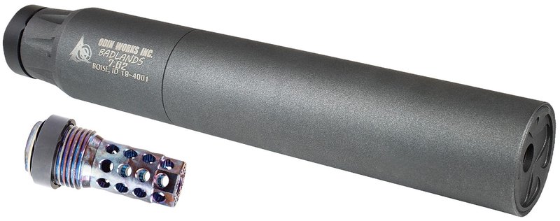 Odin Works Badlands QD .30 Cal Suppressor with Cerakote Cobalt Finish