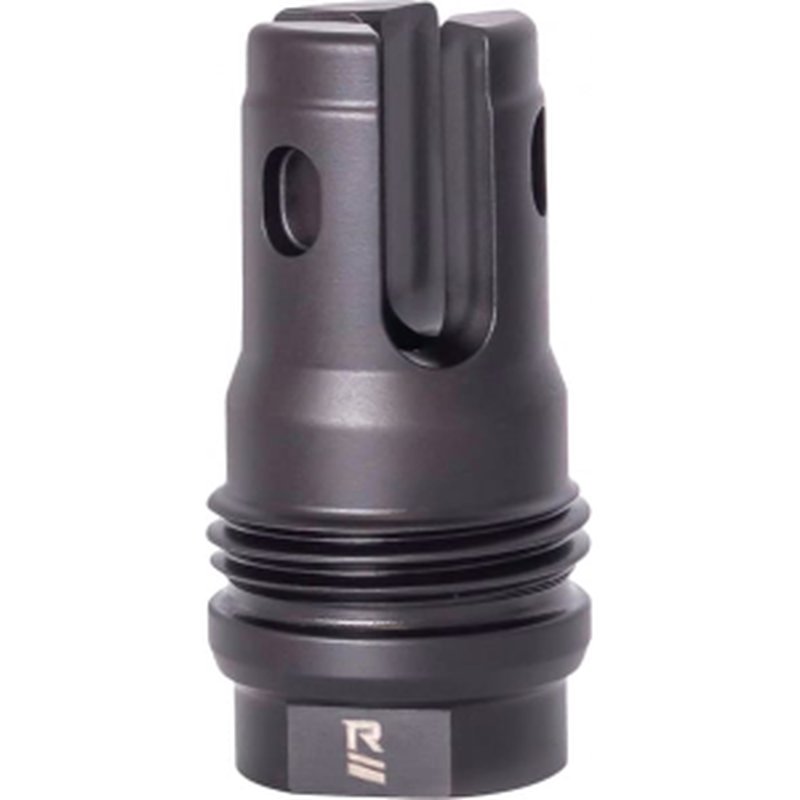 Rugged FH015 R3 Flash Mitigation System Black with 3/4"-24 tpi Threads & 2.13" OAL for 7.62mm SR25