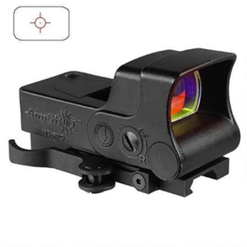 Aimshot HG Pro Black 1x34 3 MOA Green Dot 65 MOA Circle Reflex Sight