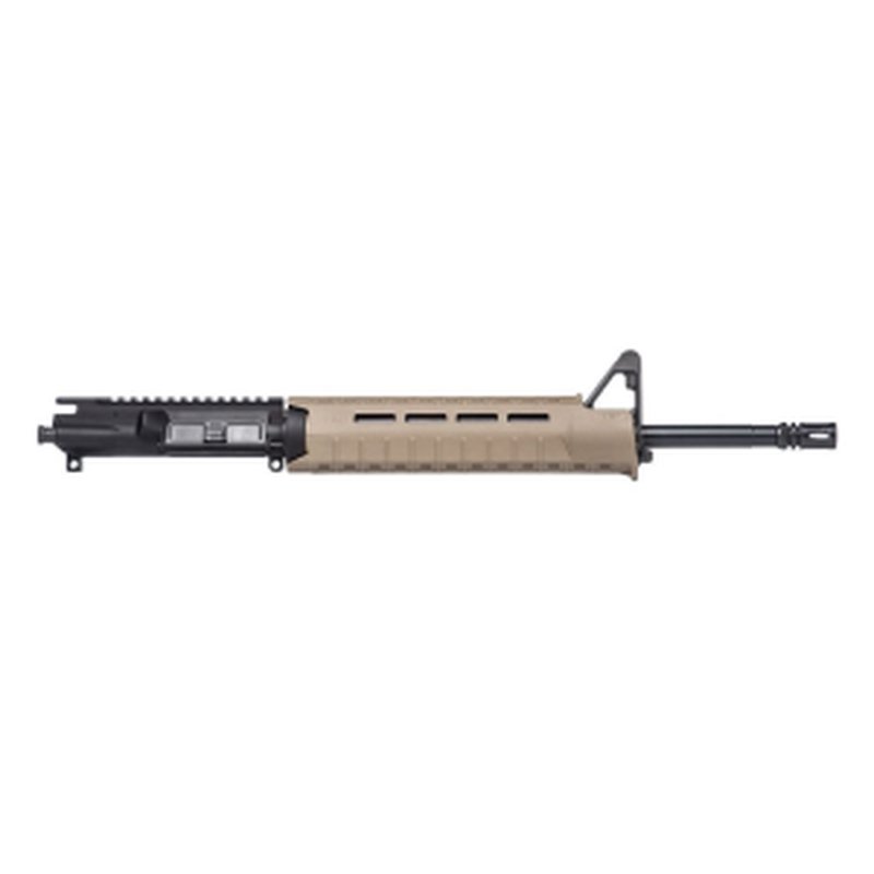 Aero Precision AR15 Complete Upper, 16\" 5.56 Mid-Length Barrel with Pinned FSB, MOE SL Mid-Length - FDE - APAR502506M65
