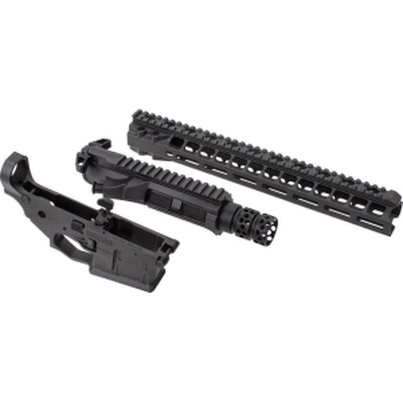Radian Weapons R0411 Builder Kit Radian Black, AX556 Ambi Lower, 14" Handgaurd, Includes Most Lower Parts