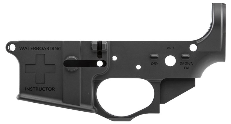 Spike's Tactical Waterboarding Instructor Lower Receiver Multi Caliber Anodized Black