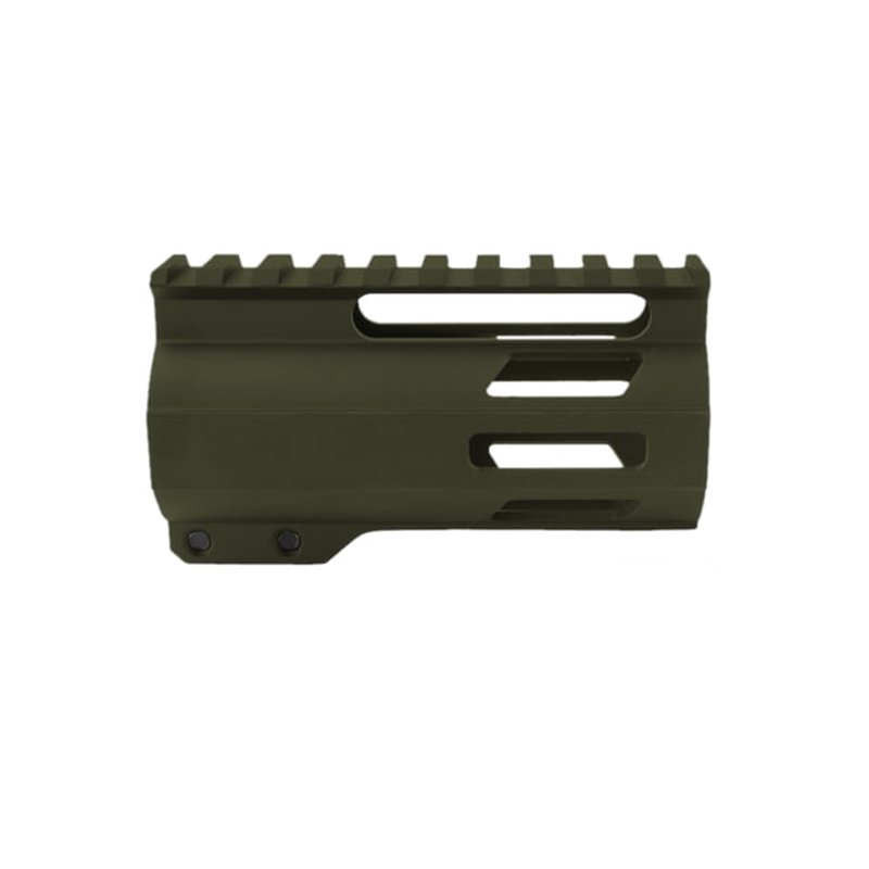Tiger Rock AR-15 4in M-Lok Super Slim Free Float Handguard with 2in and 3in M-Lok Rail Sections
