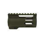 Tiger Rock AR-15 4in M-Lok Super Slim Free Float Handguard with 2in and 3in M-Lok Rail Sections