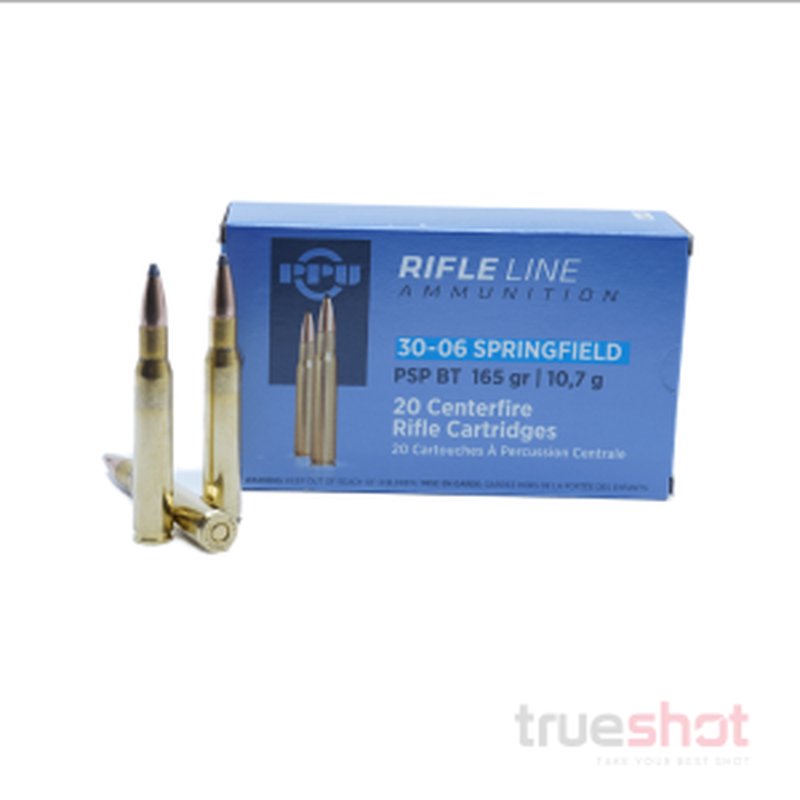 Prvi Partizan PPU 30-06 Springfield 165 Grain PSP Ammo (20 Rounds)
