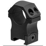 LEAPERS UTG Pro P.O.I Picatinny Rings 1" Two-Piece High Profile Matte Black