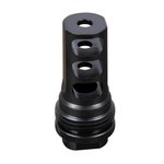 Silencerco 1/2-28 3-Port ARS Muzzle Brake, Black - AC142