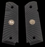 Wilson Combat Black G10 Starburst Grip Panels