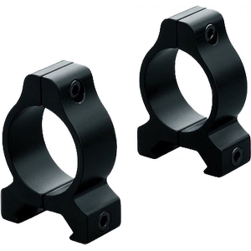 Leupold 55850 Rifleman Ring Set 1" Dia Medium Black Matte