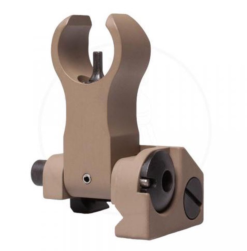 Troy BattleSight AR-15 Iron Sight Front Flip Up HK, FDE