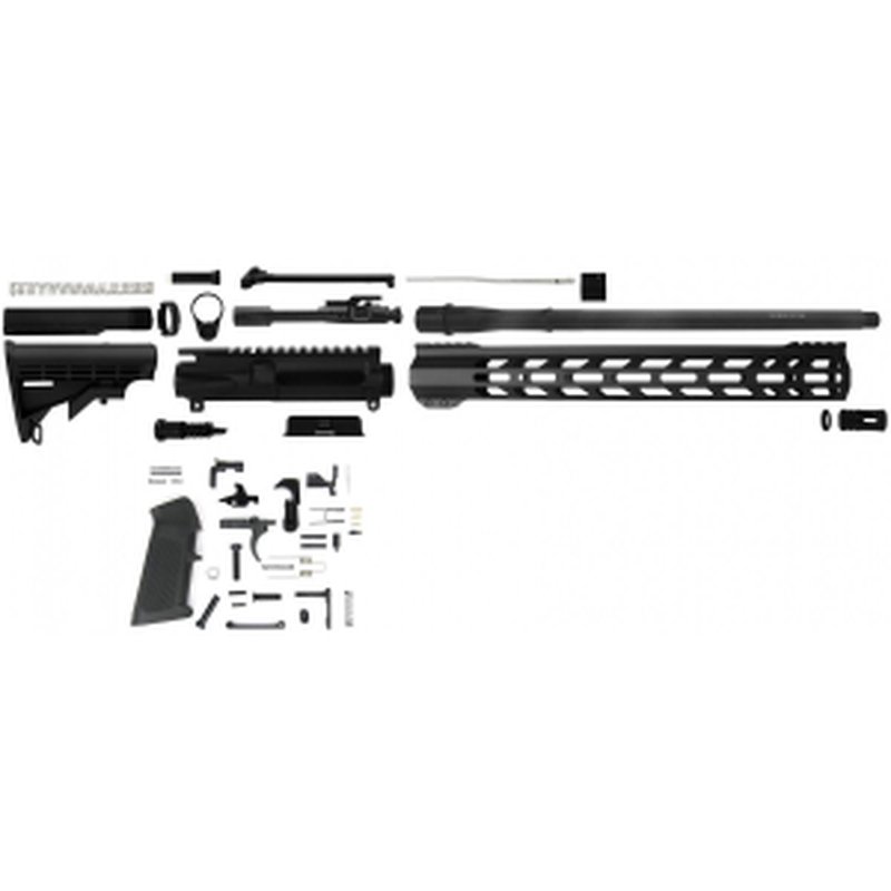 TacFire 16\" Unassembled .300 Blackout Rifle Build Kit with Lower Parts Kit