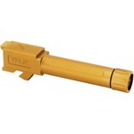 True Precision Glock 26 9mm Gold Threaded Barrel (Suppressor Ready)