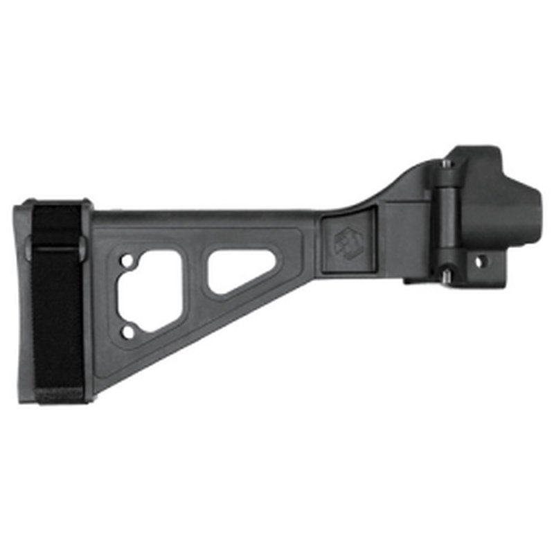 SB TACTICAL SBT5-22 Side Folding Brace Black SBT Logo Complete