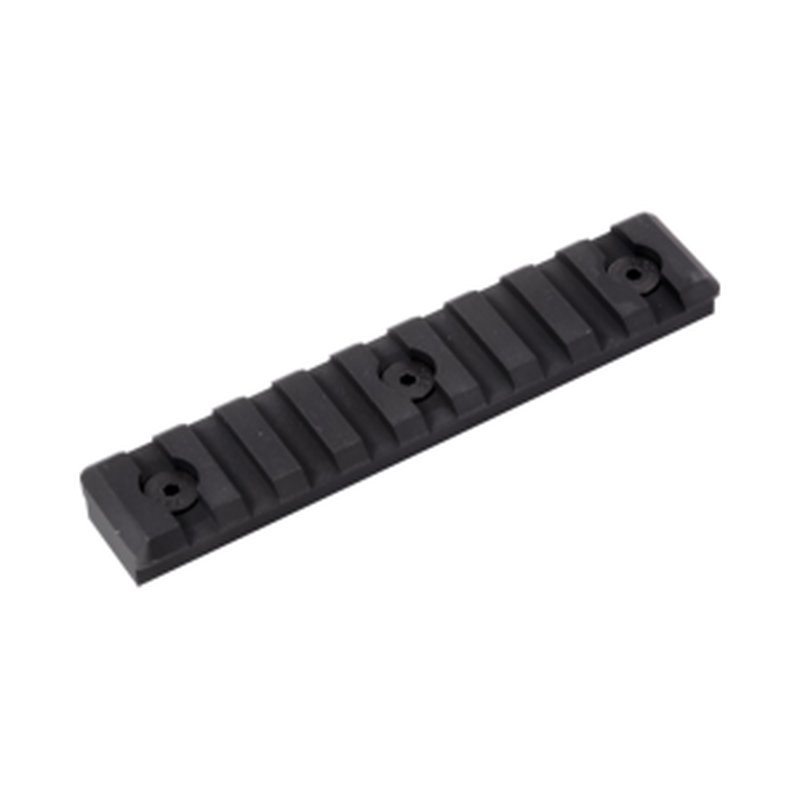 Timber Creek M-LOK 9-Slot Picatinny Rail M9SPRBL Hardcoat Black Anodized