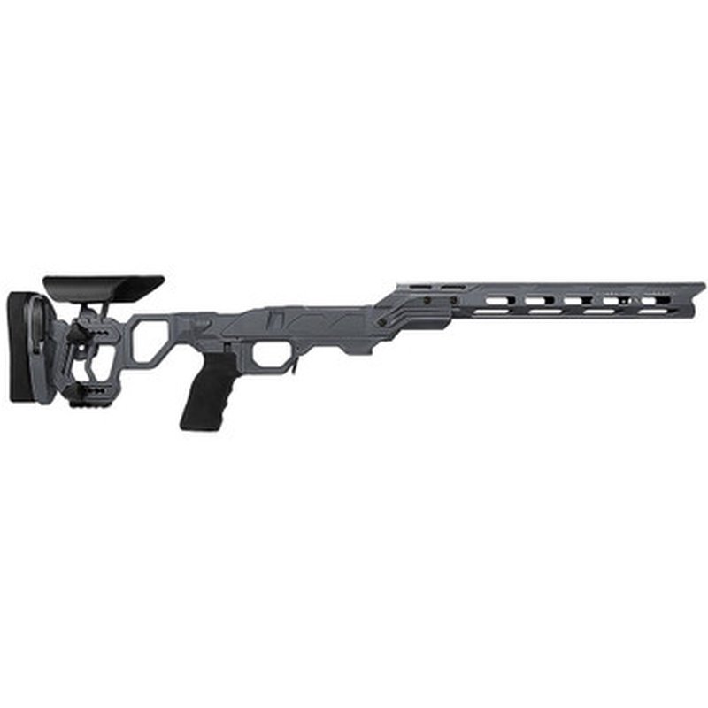 Cadex Defense Field Competition Rem 700 LA Skeleton Fixed Chassis M-LOK Sniper Grey