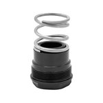 HUXWRX 3-Lug Adapter Housing 1.128-28 Thread Black