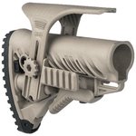 FAB Defense GLR16 with a GCP Cheek Riser and GPCP Picatinny Rail Adaptor