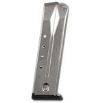 Ruger P-Series 90233 9mm Luger 15-Round Stainless Steel Magazine