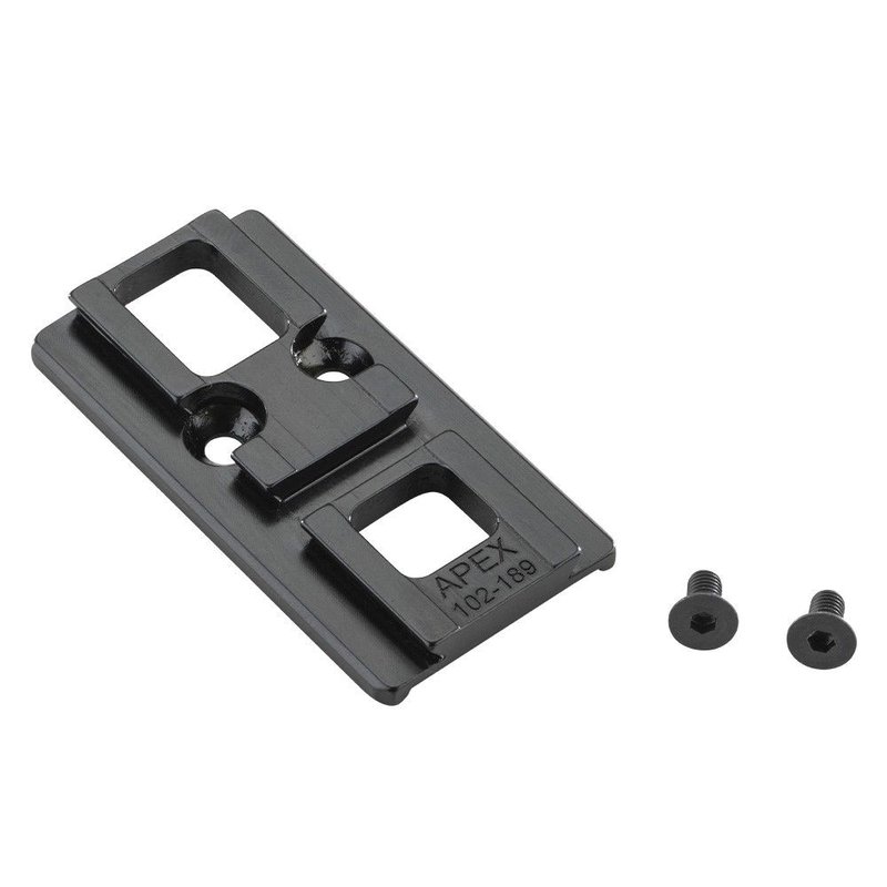 Apex Glock MOS Optic Mount for Aimpoint Acro P-1/P-2 | Black Oxide