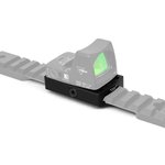 Warne 6109M Low Profile Reflex Red Dot Mount (Picatinny) - Black Anodized