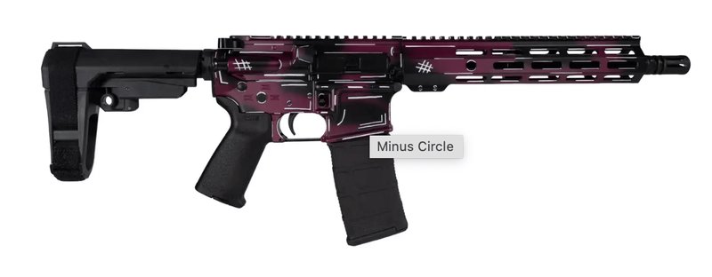 Shark Coast Tactical SCC-15 Anime-15 AR-15 Rifle 5.56 NATO, 10.5"