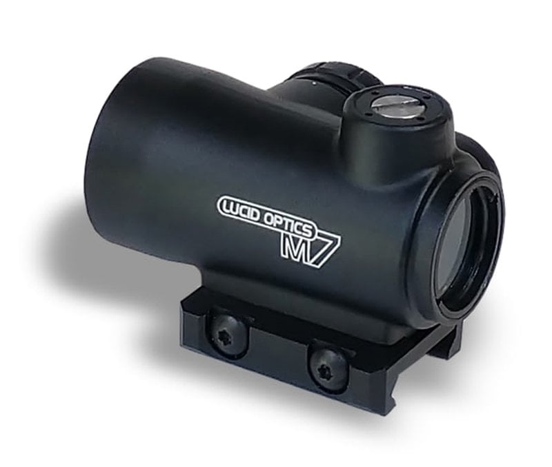 LUCID Optics M7 Micro Dot Sight - 2 MOA Dot, 25 MOA Circle L-M7