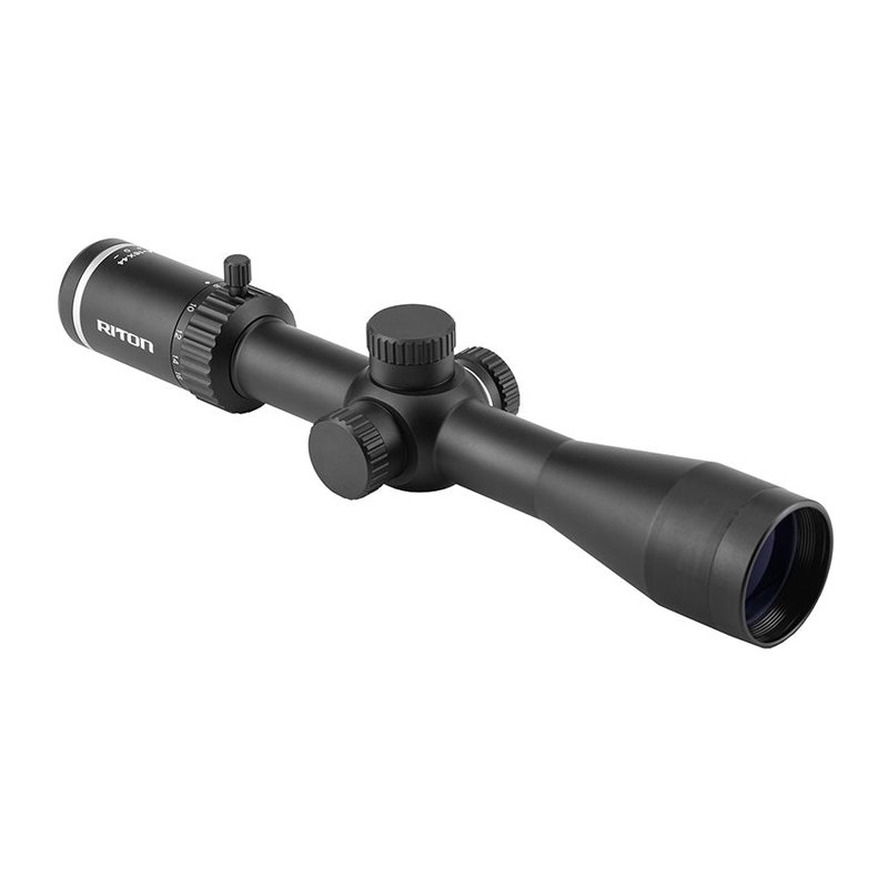 Riton 3P416AS 3 Primal 4-16x44 DHR 30mm Hardcoat Anodized Rifle Scope