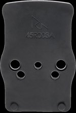Rival Arms RARA45R003A RMR to Romeo1 Pro Adapter Plate QPQ Black Nitride
