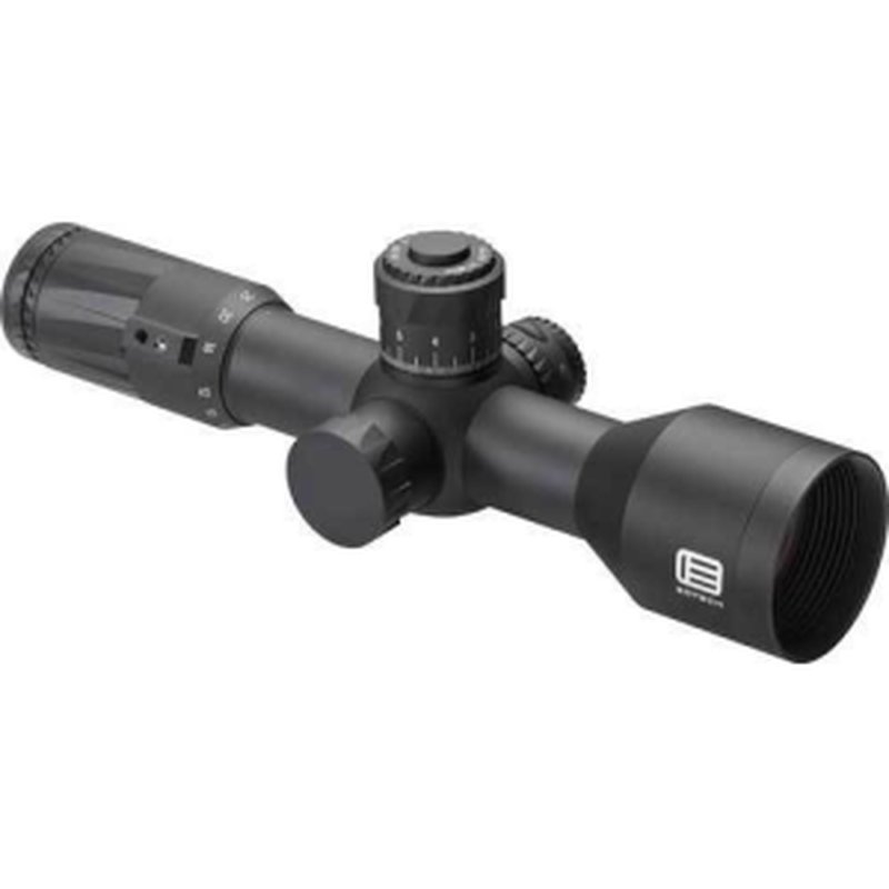 EOTech VDU525FFMD4 Vudu FFP Black Hardcoat Anodized 5-25x 50mm 34mm Tube Illuminated Red MD4 MOA Reticle Features Throw Lever