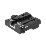 Glock Adjustable Rear Sight White Outline