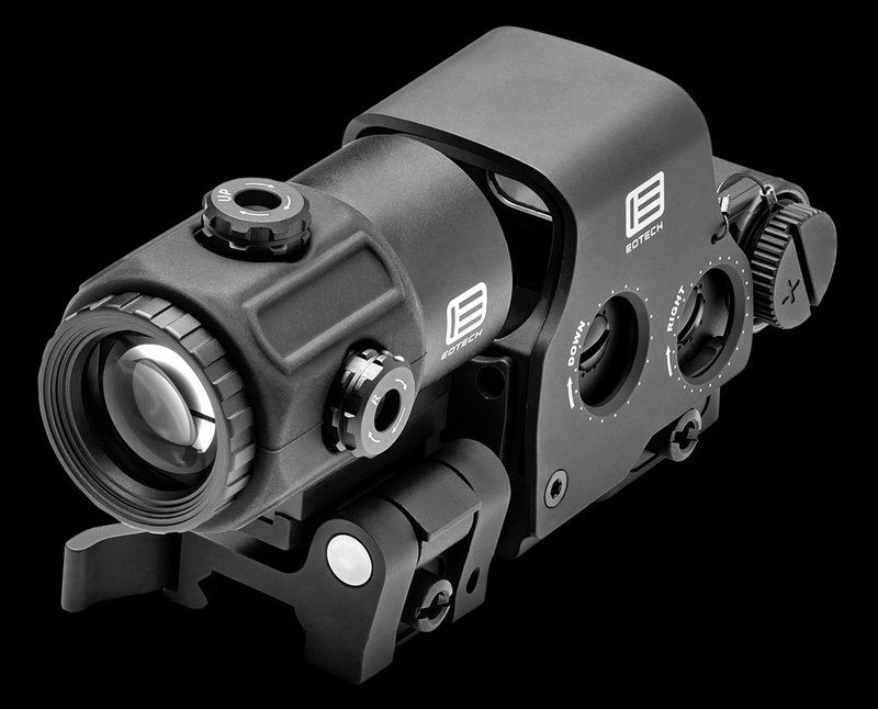 EOTech HHS VI EXPS3-2 & G43 3X Magnifier Holographic Hybrid Sight, Matte Black