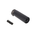 SureFire SOCOM556-MINI2 Black 5.56 Suppressor with SFMB Muzzle Brake (1/2-28)