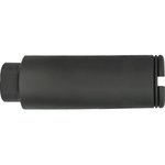 KAK Extended Flash Can Flash Hider 1/2"-28 5.56mm Aluminum Matte