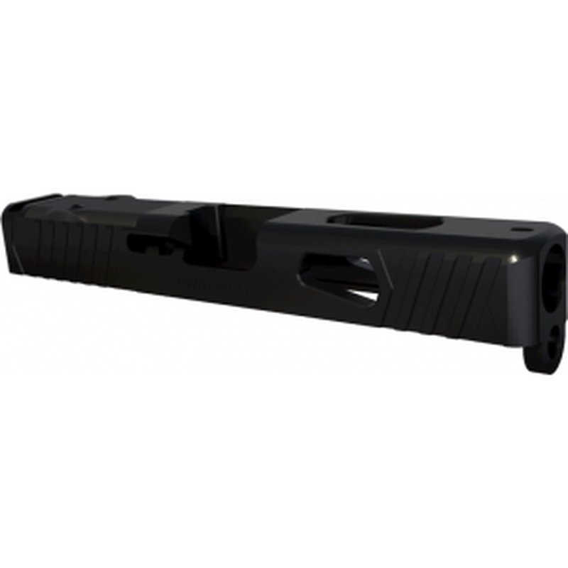 Rival Arms RA10G205A Precision Glock 19 Gen 3 Slide - DOC Optic Cut 17-4 Stainless Black