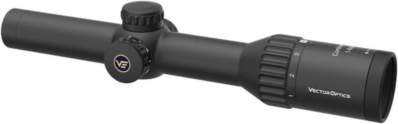 Vector Optics Continental x6 1-6x24 30mm Tube LPVO Fiber Rifle Scope, Second Focal Plane