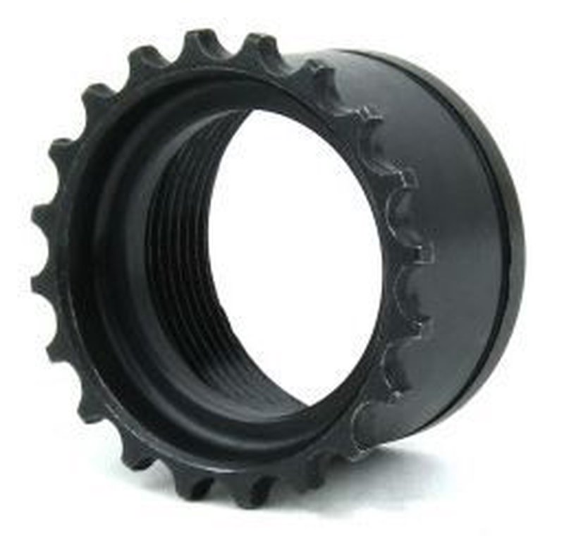Tacfire AR15 Barrel Nut MAR012-S Color: Black