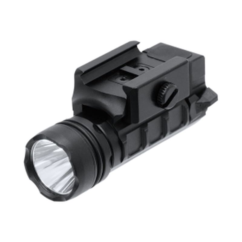 Leapers LTELP123RA Pistol Light 400 Lumen Black Aluminum with Picatinny Mount