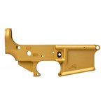 Aero Precision AR15 Stripped Lower Receiver - Gold Anodized - APSL100526