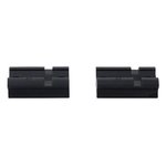Weaver 2-Piece Top Mount Base Matte Browning A-BLT