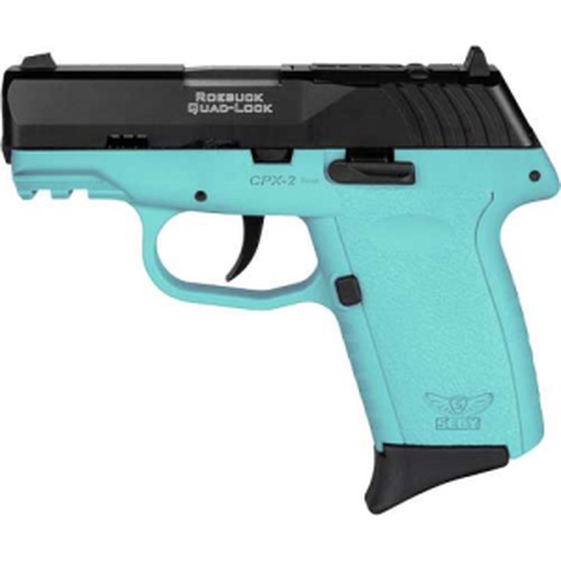SCCY Industries CPX-2 9mm 3.1" 10rd Pistol Black/Blue